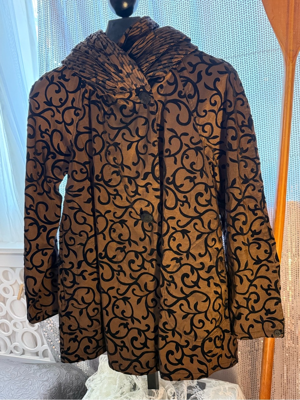 Mycra Pac Now reversible rain coat sz M🤎